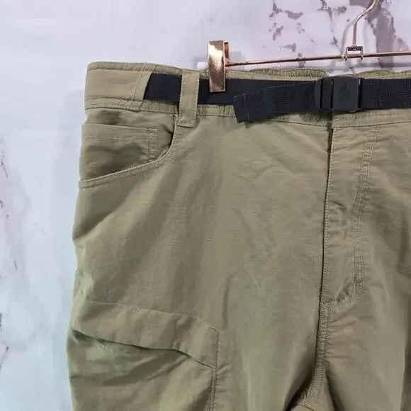 The North Face Pants Mens XXL Tan Beige Paramount Ripstop Zip Off Convertible